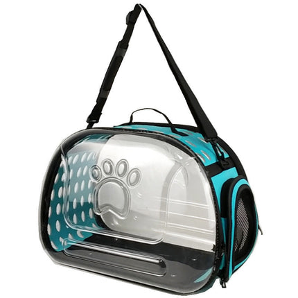 Transparent Pet Carrier Backpack with Lightweight Design | Full Visibility for Safe Travels and Comfort