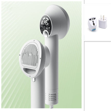 Smart Pet Hair Dryer with Integrated Blowing and Combing | Silent Operation for Stress-Free Grooming