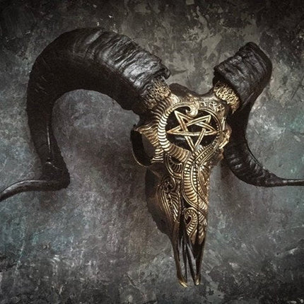 Ram Skull, Animal Skull Decoration – image 14