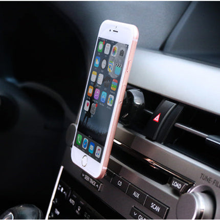 Universal Car Mount Phone Holder with 360-Degree Rotation | Easy One-Touch Installation for Safe Navigation