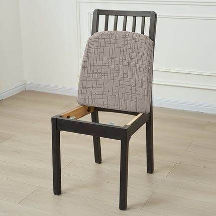 Chair Covers for Dining Room, Cross Pattern Stretch Chair Covers