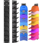Hat Organizer for Wall, Wall Mounted Hat Rack for Baseball Caps, Hat Holder with Self Adhesive or Screw Mount, 2 Pack