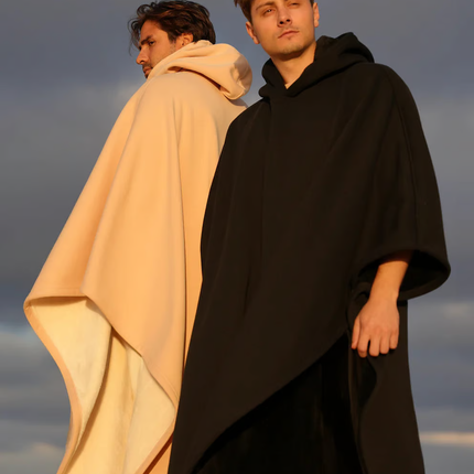 Oversized Hoodie for Women, Weighted Hoodie with Fur Trim