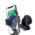 Car Wireless Charging Stand with Durable Metal Design | Efficient Charging for Smartphones and Devices