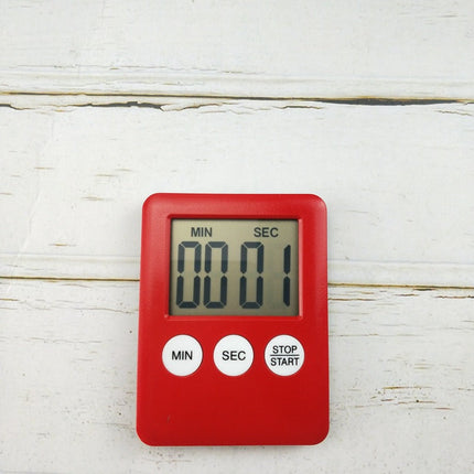 Countdown Timer with Digital Stopwatch, Digital Kitchen Timer with Magnetic Back – image 6