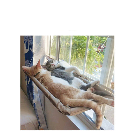 Cat Window Hammock with Durable Oxford Cloth | Comfortable Elevated Resting Spot for Feline Observation