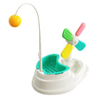 Interactive Cat Toy with Windmill Design & Pulling Stick | Engaging Playtime for Feline Fun