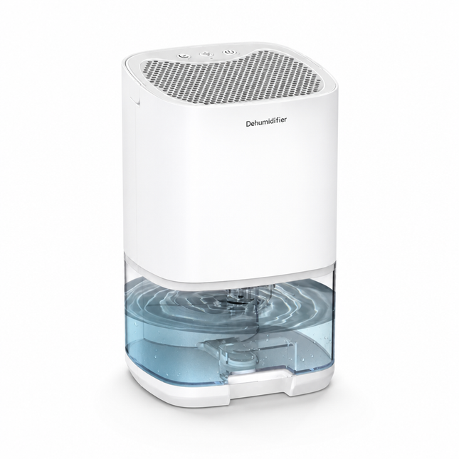 Dehumidifier Air Purifier 2 in 1, Small Dehumidifier for Bedroom with Auto Shut Off, Quiet Home Dehumidifier_04