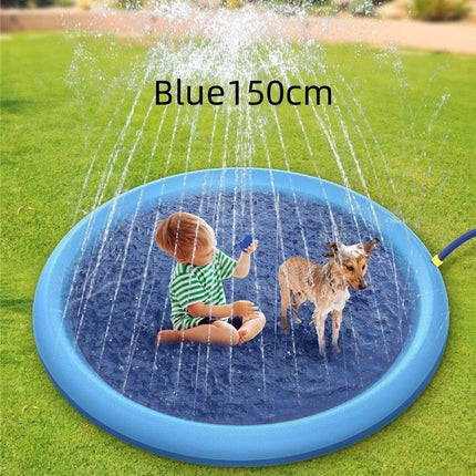 Non-Slip Splash Pad for Pets with High-Quality PVC | Durable Water Play Mat for Safe Summer Fun