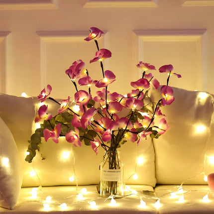 Lighted Branches with Adjustable LED Glow | Eco-Friendly Home Decor for Ambiance and Relaxation