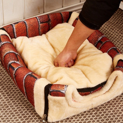 Washable Pet Nest with Detachable Design | Portable and Versatile Bed for Comfortable Pet Sleep
