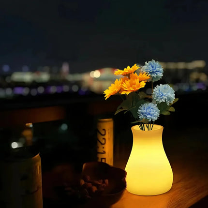 Cordless Table Lamp, Decorative Vase Lamp with Remote and 16 Colors – image 5