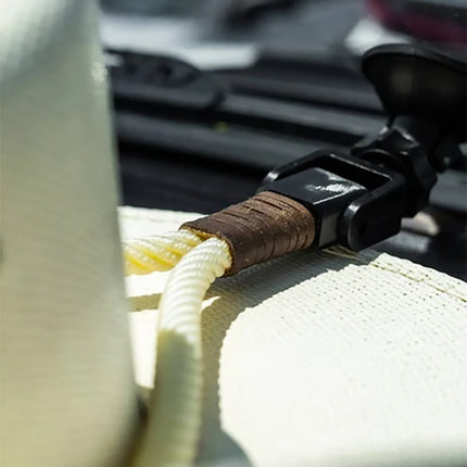 Cowboy Hat Holder for Car, Western Hat Holder with Suction Cup and Lasso Rope