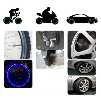 Tire Valve Caps with LED Light, Valve Cap Light for Car and Motorcycle – image 9