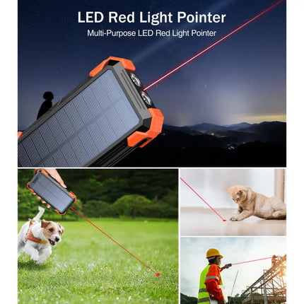 Portable Power Bank Solar Charger, Solar Phone Charger for Emergency – image 9