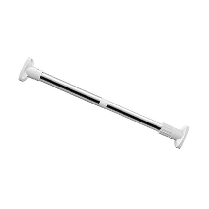 Adjustable Closet Rod No Drill, Tension Rod for Closet, Stainless Steel Rod for Hanging Clothes, Telescopic Hanger Bar