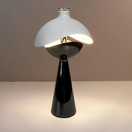 Sculpted Table Lamp with Dimmable Lighting & Portable Design | Elegant Home Decor for Cozy Ambiance