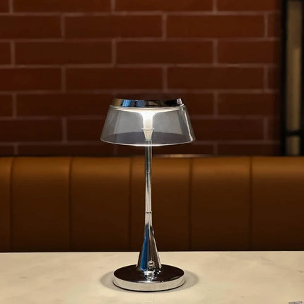 Modern Table Lamp with Adjustable Brightness | Cordless Acrylic Lighting for Versatile Home Decor