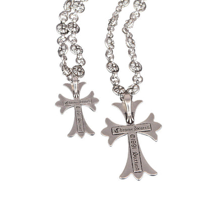 Cross Pendant Necklace, Silver Cross Pendant – image 6