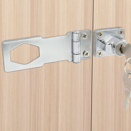 No Drill Door Lock with Keys, Cabinet Lock for Drawers and Lockers – image 9