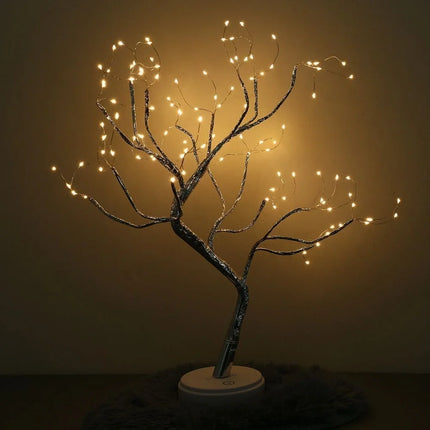 Fairy Tree Decorative LED Light with Fully Adjustable Branches | Cozy Warm White Glow for Home and Garden Decor