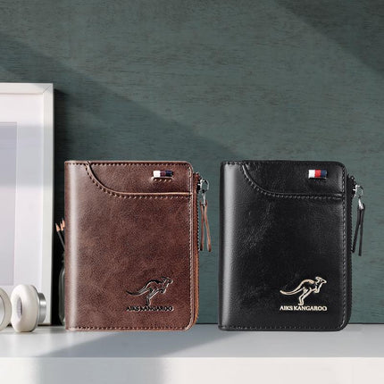 RFID Blocking Wallet for Men, Card Holder Wallet with Cash Pocket – image 9