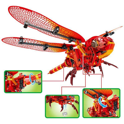 Building Blocks for Adults and Kids, Bee and Dragonfly Building Block Toys – image 9