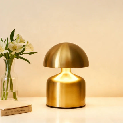 Dimmable Wrought Iron Table Lamp with Portable Design | Customizable Lighting for Elegant Interiors