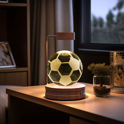 Crystal Serenity Lamp with 3D Crystal Design & Warm Glow | Elegant Home Lighting for Relaxing Atmosphere