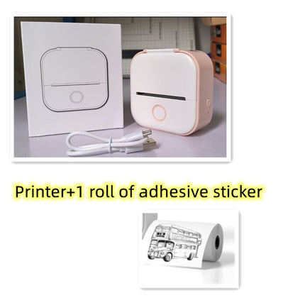 Portable Mini Thermal Label Printer with Inkless Technology | Bluetooth Connectivity for On-the-Go Printing