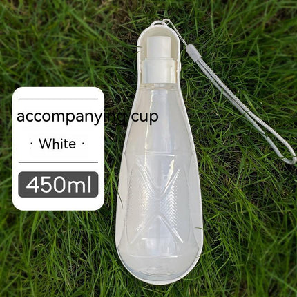 Portable Folding Dog Water Bottle with 550ml Capacity | Safe, Compact Hydration for Medium to Large Dogs