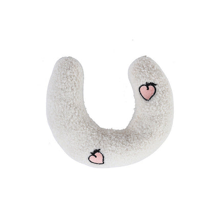 Half U-Shaped Cat Neck Pillow with Plush PP Cotton Filling | Comfortable Support for Relaxing Naps