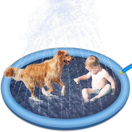 Non-Slip Splash Pad for Pets with High-Quality PVC | Durable Water Play Mat for Safe Summer Fun