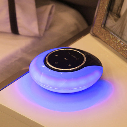 Bluetooth Speaker Lamp with Infinite Light Adjustment | Sleek Design for Music and Ambiance