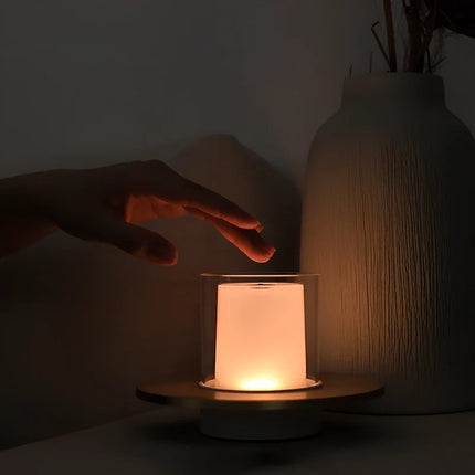 Rechargeable Candle Lamp with Gesture Control | Cordless Decorative Lighting for Cozy Ambiance