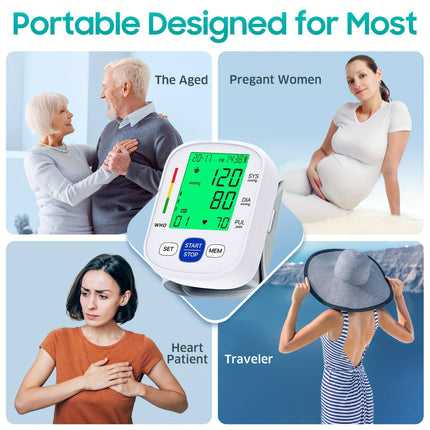 Wrist Blood Pressure Monitor, Blood Pressure Cuff with Backlit Display, Blood Pressure Machine Wrist, Wrist BP – image 6