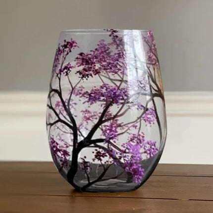 Hand Painted Wine Glasses, Housewarming Gift – image 5