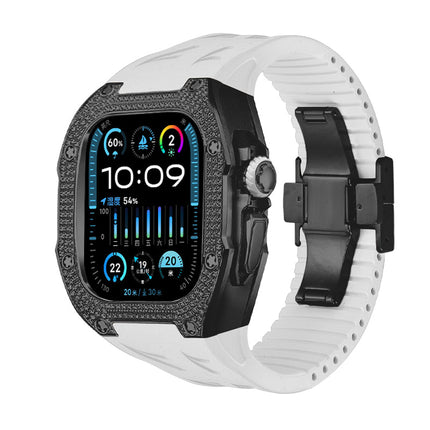 Apple Watch Ultra Case with Band, Titanium Case Retrofit Kit for Apple Watch Ultra 2 – image 8