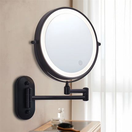 Wall Mounted Vanity Mirror with Lights, 1X 10X Magnifying Makeup Mirror – image 5