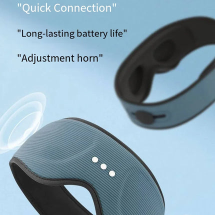 Comfort Sleep | 3D Contoured Bluetooth Eye Mask with Memory Foam | Wireless Music for Relaxation