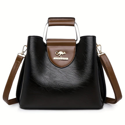 Leather Purses for Women with Flap and Magnetic Snap – image 6