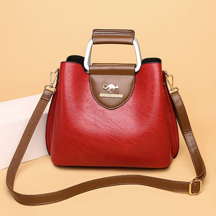 Genuine Leather Handbag, Leather Crossbody Bag and Shoulder Bag – image 7