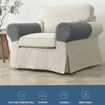 Armchair Arm Covers Set of 2, Water Resistant Couch Armrest Covers – image 4