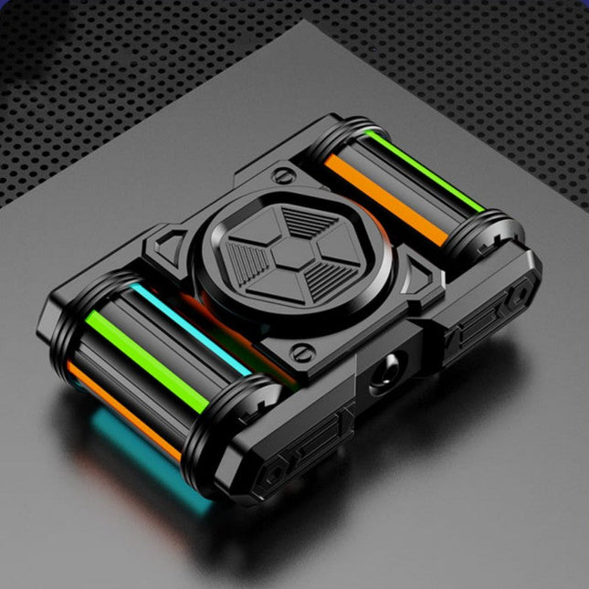 Metal Fidget Spinner, EDC Fidget Toys, Stress Relief Toy with 5 Anti Rust Bearings and Disassembly Tools