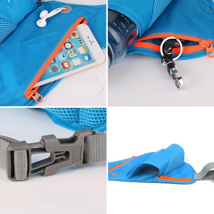 Active Gear | Running Waist Bag with Hydration Holder & Phone Pocket | Lightweight Design for Comfort and Convenience 5