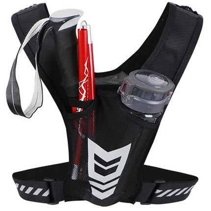 Active Gear | Ultra Light Running Vest with Hydration Holder & Phone Pocket | Comfortable Fit for Outdoor Sports 0