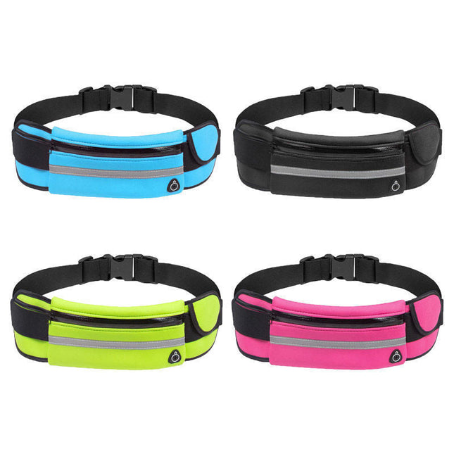 Active Gear | Water-Resistant Running Waist Belt with Adjustable Strap | Secure Storage for Essentials 1