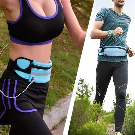 Active Gear | Water-Resistant Running Waist Belt with Adjustable Strap | Secure Storage for Essentials 2