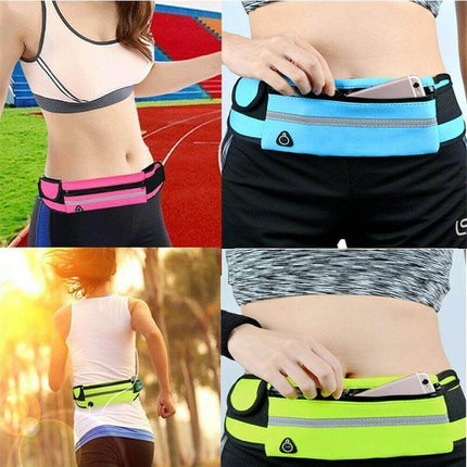 Active Gear | Water-Resistant Running Waist Belt with Adjustable Strap | Secure Storage for Essentials 4