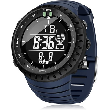 Active Gear | Waterproof Digital Sports Watch with LED Backlighting | Shock-Resistant Design for Outdoor Adventures 2